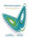 Differential Equations: Computing and Modeling [With Paperback Book] - Charles Henry Edwards, David E. Penney