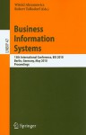 Business Information Systems - Witold Abramowicz, Robert Tolksdorf