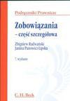 Zobowiązania - część szczegółowa - Zbigniew Radwański