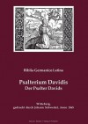 Biblia Germanico Latina. [8] Psalterium Davidis. Der Psalter Davids - Martin Luther, Paul Eber, Georg Maior