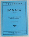Sonata in F Major. For Flute & Piano with Cello Ad Libitum - Georg Philipp Telemann, Jean-Pierre Rampal