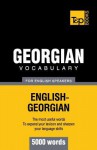 Georgian Vocabulary for English Speakers - 5000 Words - Andrey Taranov