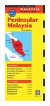 Peninsular Malaysia Travel Map Sixth Edition - Periplus Editions, Periplus Editions