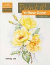 Yellow Rose in Watercolour - Wendy Tait