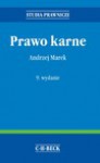 Prawo karne - miękka oprawa - Andrzej Marek