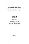 Marx 1818-1883 - Henri Lefebvre