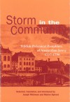 Storm in the Community: Yiddish Political Pamphlets of Amsterdam Jewry, 1797-1798 - Marion Aptroot