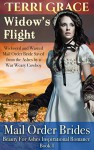 MAIL ORDER BRIDE: Widow's Flight: Widowed and Wasted Mail Order Bride Saved From The Ashes by a War Weary Cowboy: Inspirational Historical Romance (Beauty For Ashes Inspirational Romance Book 1) - Terri Grace