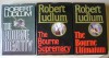 The Bourne Trilogy; Set of 3 Hardcovers - The Bourne Identity, The Bourne Supremacy, The Bourne Ultimatum (Volumes 1-3) - Robert Ludlum