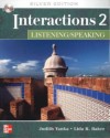 Interactions/Mosaic: Silver Edition - Interactions 2 (Low Intermediate to Intermediate) - Listening/Speaking Class Audio CD - Tanka Judith, Lida Baker