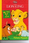 Disney the Lion King Big Fun Book to Color ~ Hakuna Matata - Disney Enterprises