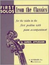 First Solos from the Classics: Violin and Piano - Various, Hal Leonard Publishing Corporation