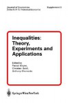 Inequalities: Theory, Experiments and Applications - P. Moyes, Patrick Moyes, Christian Seidl