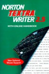 Norton Textra Writer 2.5: With Online Handbook With 5.25 Disk - Ann Arbor Software