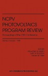 Ncpv Photovoltaics Program Review: Proceeding of the 15th Conference - M. Al-Jassim, J. P. Thornton, Mowafak Al-Jassim