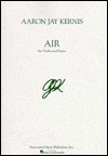 Air: Violin and Piano - Aaron Jay Kernis