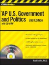 CliffsNotes AP U.S. Government and Politics with CD-ROM, 2nd Edition - Paul Soifer