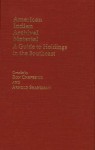 American Indian Archival Material: A Guide to Holdings in the Southeast - Ron Chepesiuk