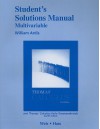 By George B. Thomas Jr. Student Solutions Manual, Multivariable, for Thomas' Calculus and Thomas' Calculus: Early Transcende (12th Edition) - George B. Thomas Jr.