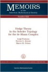 Hodge Theory in the Sobolev Topology for the de Rham Complex - Luigi Fontana, Steven G. Krantz