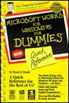 Microsoft Works Windows Dummies Quick Referende - Stuart J. Stuple, Bjoern-Erik Hartsfvang