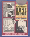 Quick and Easy Home Repair - Graham Blackburn