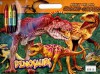 Dinosaurs Artist Pad [With StickersWith 3 Double-Sided Crayons] - Dalmatian Press