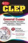 CLEP General Exams w/ CD-ROM (CLEP Test Preparation) - Joseph A. Alvarez, Marguerite Barrett, Pauline Beard, Jennifer Carpignano, Margaret Vezza M.S., CLEP