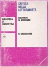 Critica della letterarietà - Costanzo Di Girolamo