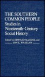 The Southern Common People: Studies in Nineteenth-Century Social History - Edward Magdol, Jon L. Wakelyn