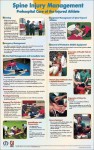 Spine Injury Management Poster - Human Kinetics