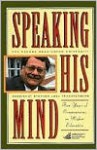 Speaking His Mind - Stephen Joel Trachtenberg