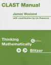 Clast Manual: Thinking Mathematically - James Wooland, Robert F. Blitzer