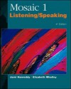 Mosaic 1: Listening/Speaking Skills - Jami Ferrer-Hanreddy, Elizabeth Whalley