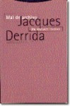 Mal de archivo - Jacques Derrida