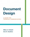 Document Design: A Guide for Technical Communicators - Miles A. Kimball, Ann R. Hawkins