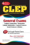 CLEP General Exam (REA) - The Best Test Prep for the CLEP General Exam (CLEP Test Preparation) - Jospeh A. Alvarez M.A., Marguerite Barrett M.A., Pauline Beard Ph.D., Jennifer Carpignano, Margaret Vezza M.S., Frenzella Elaine DeLancey, Jaquelin Kovacs