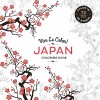 Vive Le Color! Japan (Adult Coloring Book): Color In: De-Stress (72 Tear-Out Pages) - Abrams Noterie, Original French Edition by Marabout