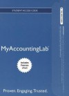 New Myaccountinglab with Pearson Etext -- Access Card -- For Managerial Accounting - Karen W. Braun, Wendy M. Tietz