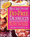 Secrets of Fat-free Desserts - Sandra Woodruff