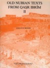 Old Nubian Texts from Qasr Ibrim, II - J. Martin Plumley