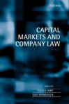 Capital Markets And Company Law - Klaus J. Hopt