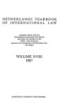 Netherlands Yearbook of International Law, 1987 - Nyil, Avril McDonald