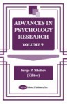 Advances in Psychology Research, Volume 9 - Serge P. Shohov