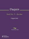 Noel No. 5 - En duo - Louis-Claude Daquin