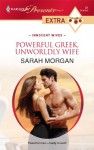 Powerful Greek, Unworldly Wife (Harlequin Presents Extra) - Sarah Morgan