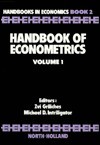 Handbook of Econometrics (North-Holland Mathematical Library) 3 Volumes - Zvi Griliches, Michael D. Intriligator