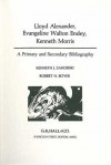 Lloyd Alexander, Evangeline Walton Ensley, Kenneth Morris: A Primary and Secondary Bibliography (Masters of Science Fiction and Fantasy) - Kenneth J. Zahorski, Robert H. Boyer