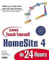 Sams Teach Yourself HomeSite 4 in 24 Hours - Ben Forta