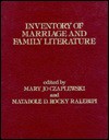 Inventory of Marriage and Family Literature - Mary Jo Czaplewski, Matabole D. Rocky Ralebipi